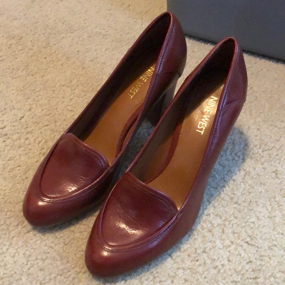 Nine West pumps.  Worn 1 time.